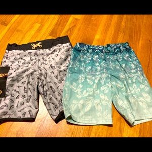 Nearly new Cat & Jack swim shorts.